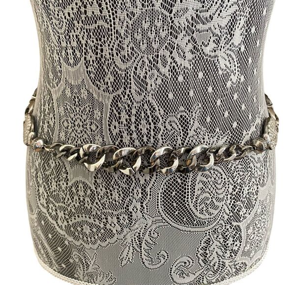 Rhinstone Chain Link Belt - Picture 1 of 5